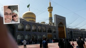 30 September: Haram-e razavi, or holy shrine visit in Mashhad; no cameras allowed, but mobile phones are ok (logic?) and chador obliged.
