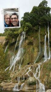 14 October: Bisheh waterfall in Ilam within Khoramabad forests in Southwest Iran. Unfortunately the autumn months have reduced the fall to what is seen here.
